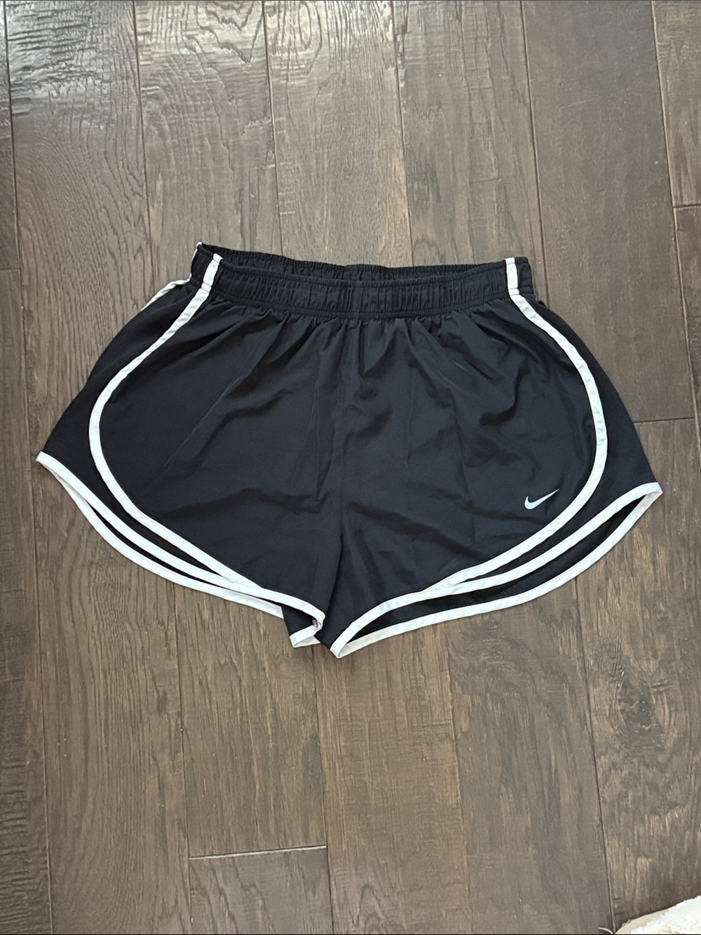 Nike’s Womens Dri-FIT L Black Running Shorts